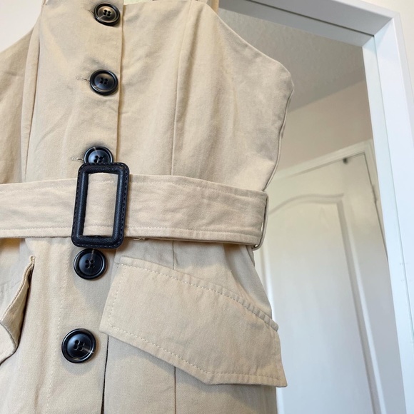 Nude Spaghetti | Strap Dress Size XXS - Local Brand- In good condition - Picture 3 of 11